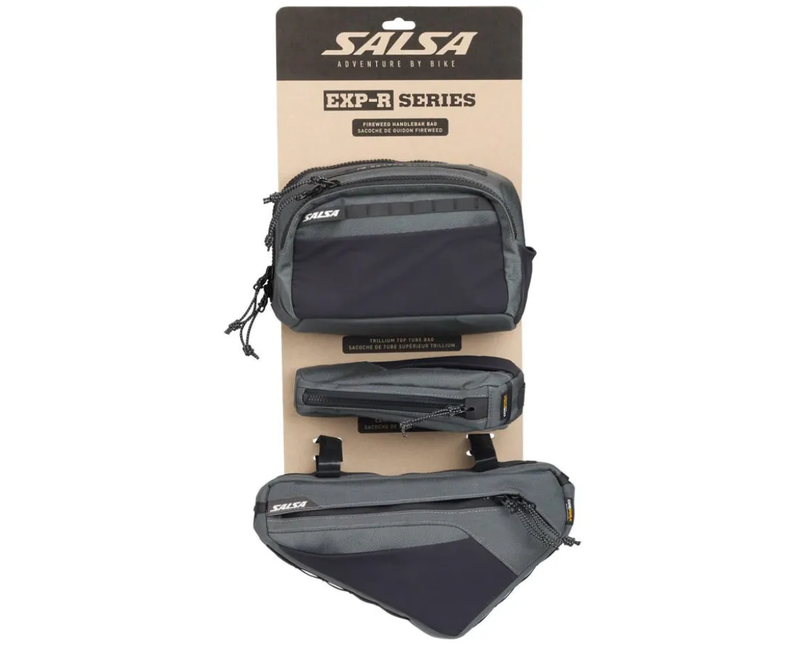 Salsa EXP-R Series Bag Bundle (Frame Bag, Handlebar Bag, & Top Tube Bag)