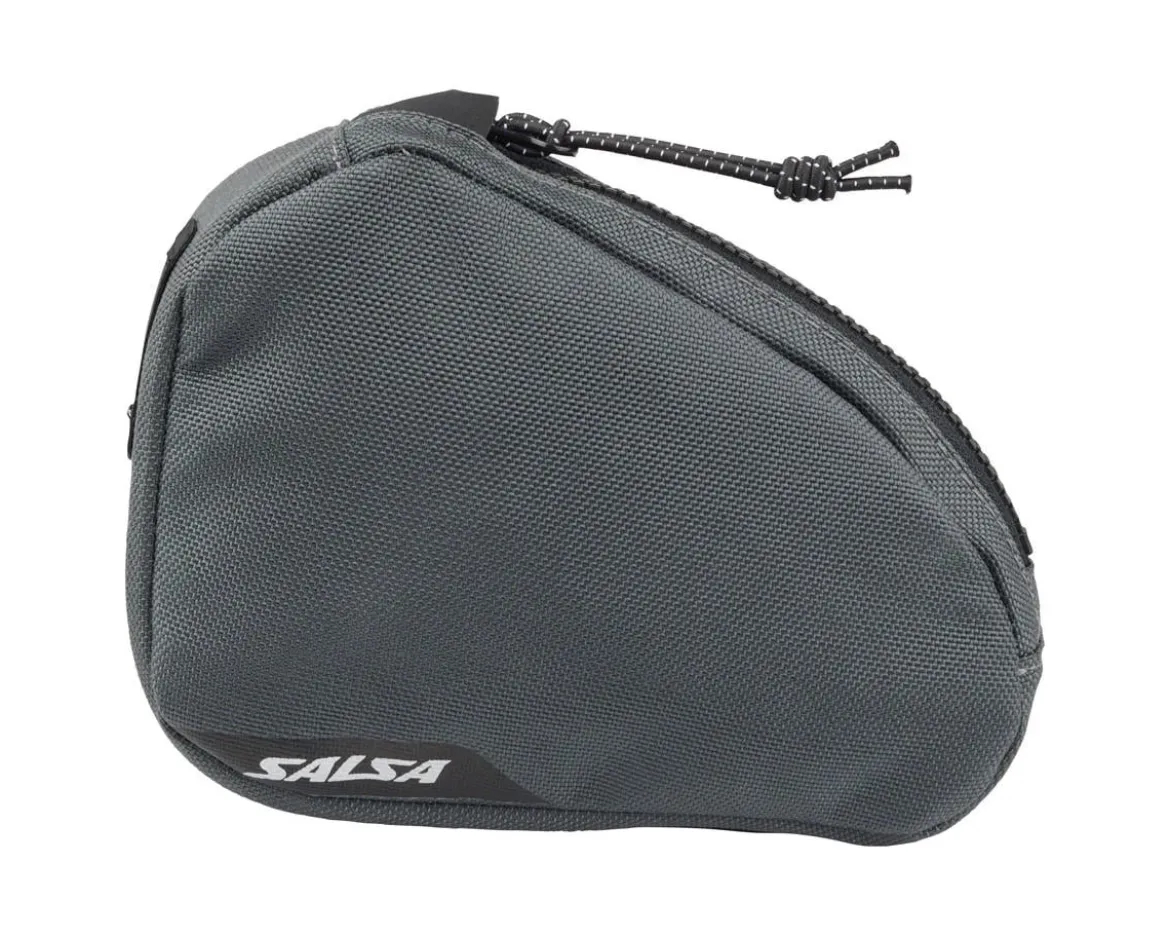 Salsa EXP-R Series Cattail Rear Top Tube Bag (Grey)