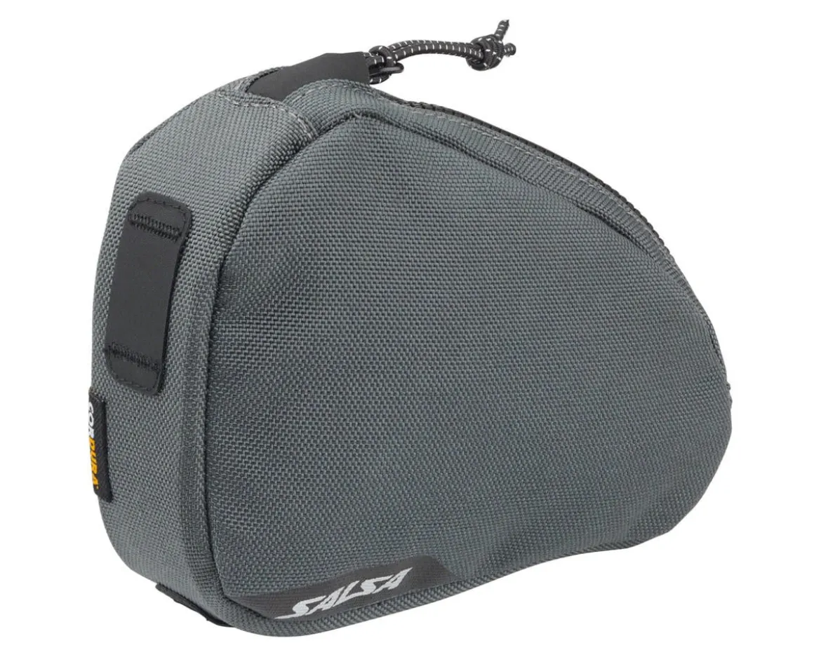 Salsa EXP-R Series Cattail Rear Top Tube Bag (Grey)