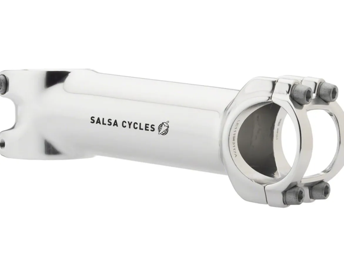 Salsa Guide Stem (Silver) (31.8mm Clamp) (110mm) (6°)