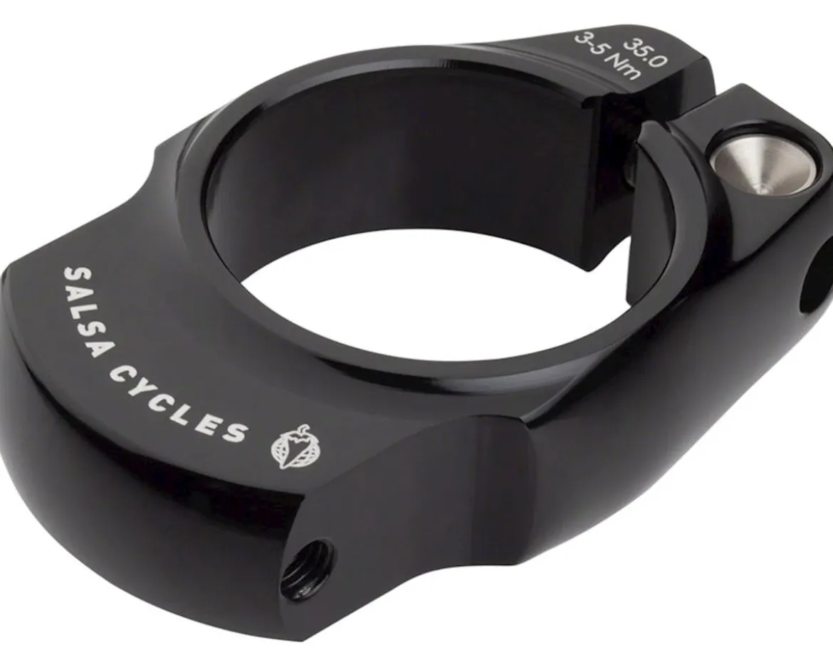 Salsa Rack-Lock Seat Collar (Black) (35.0mm)