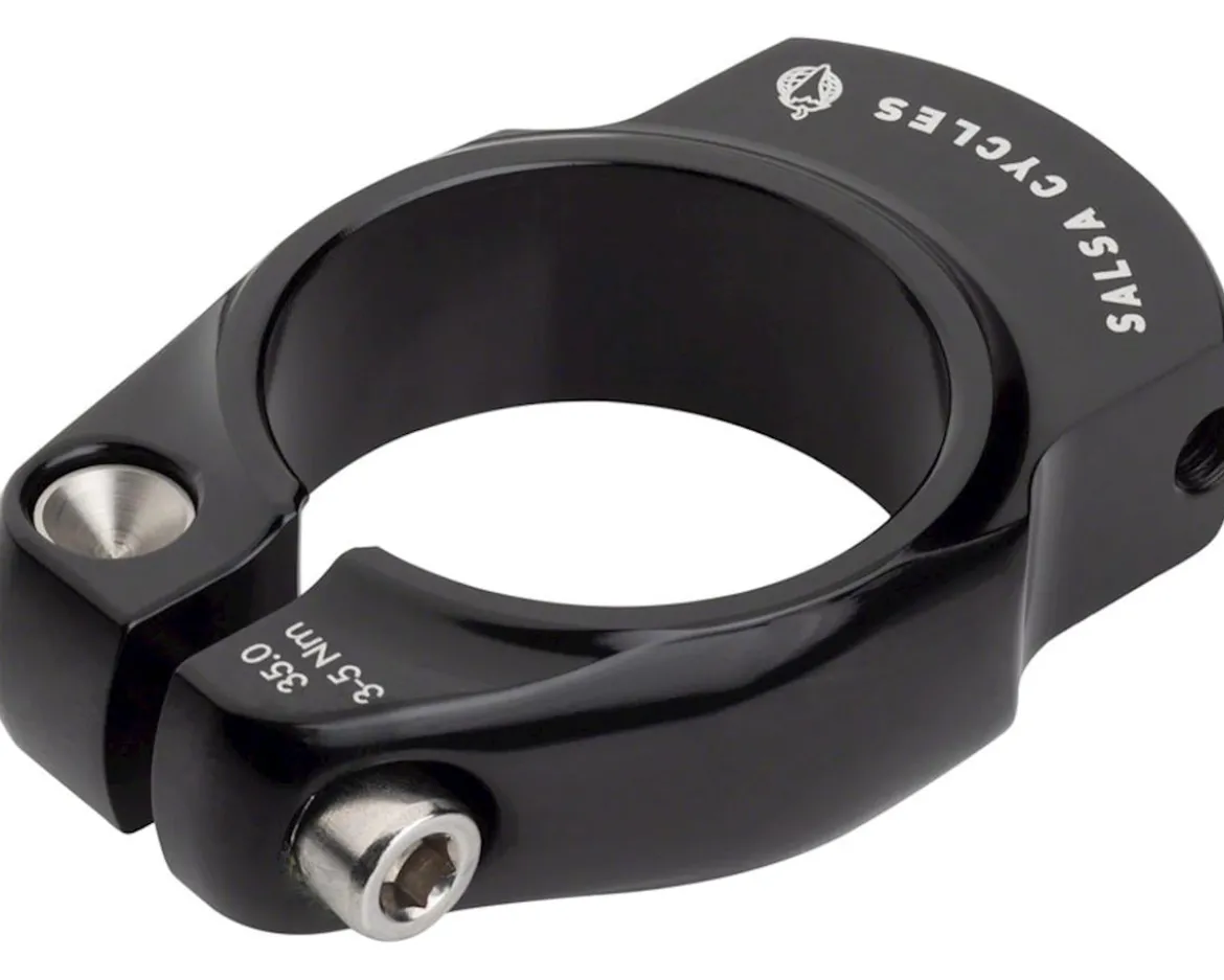Salsa Rack-Lock Seat Collar (Black) (35.0mm)