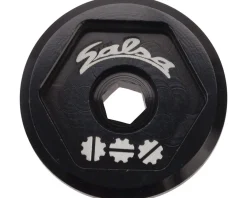 Salsa Split Pivot Dropout Tool Top Cap Black with Black Bolt