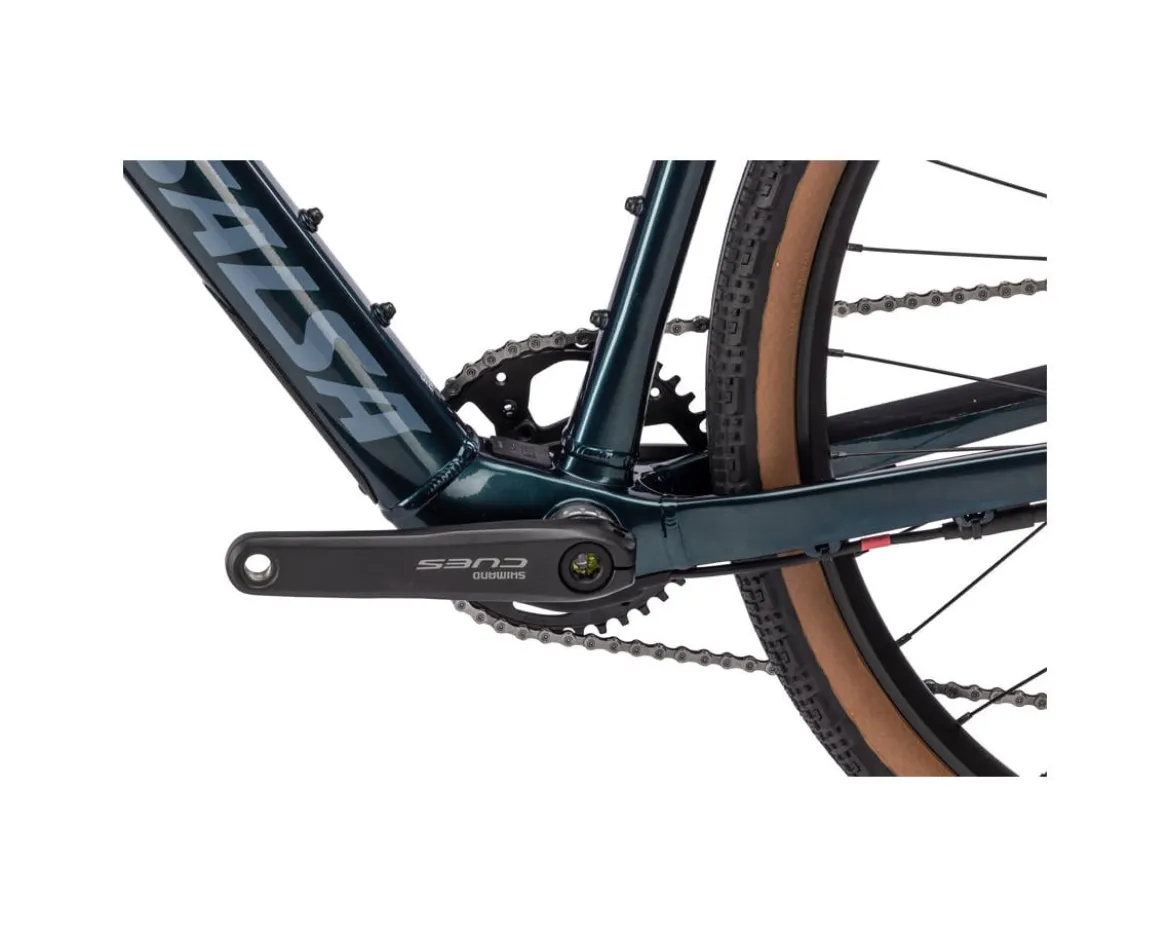 Salsa Confluence Drop Bar Gravel E-Bike (Midnight Blue) (49cm) (Shimano Cues) (1 x 10-Speed)