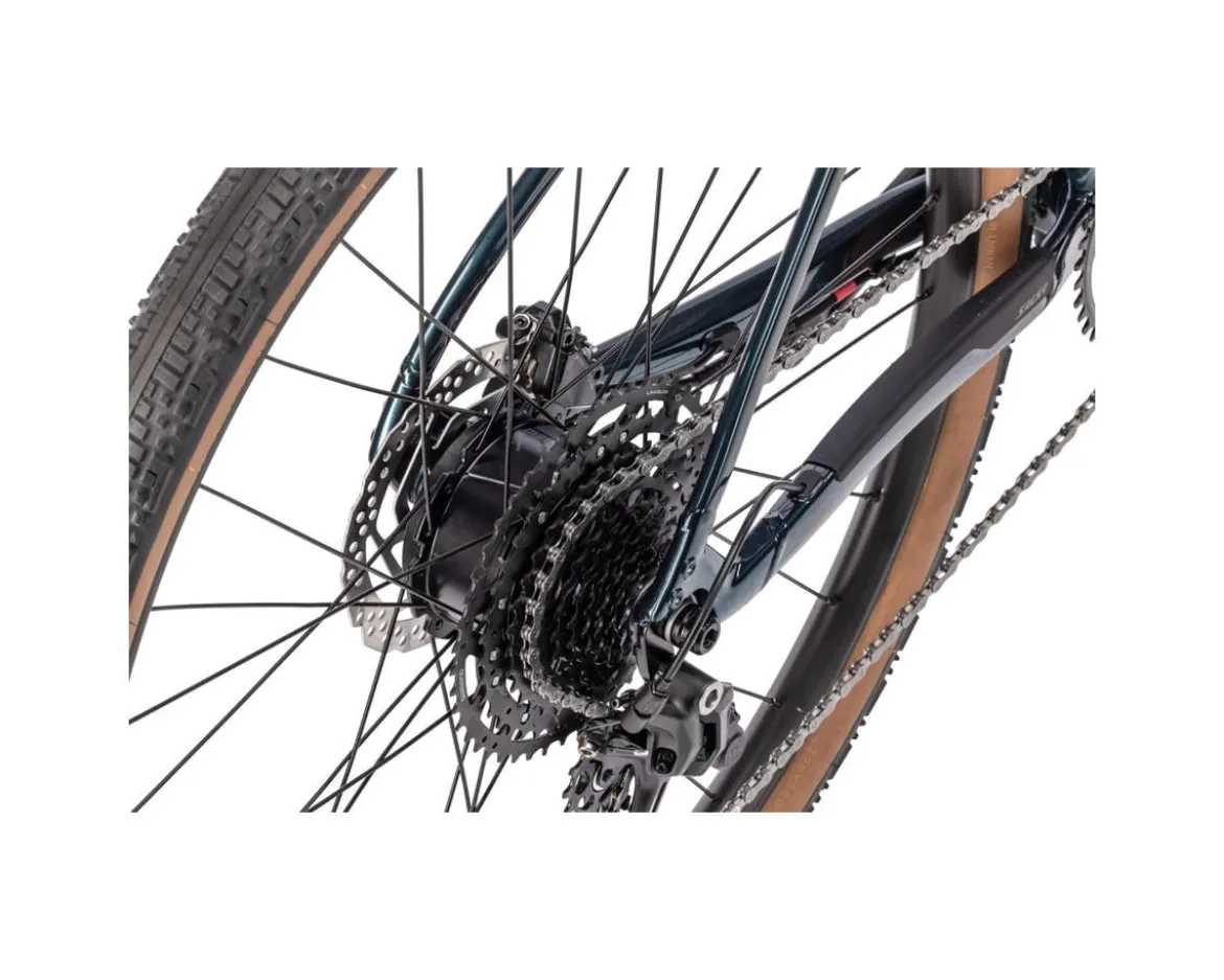 Salsa Confluence Drop Bar Gravel E-Bike (Midnight Blue) (49cm) (Shimano Cues) (1 x 10-Speed)