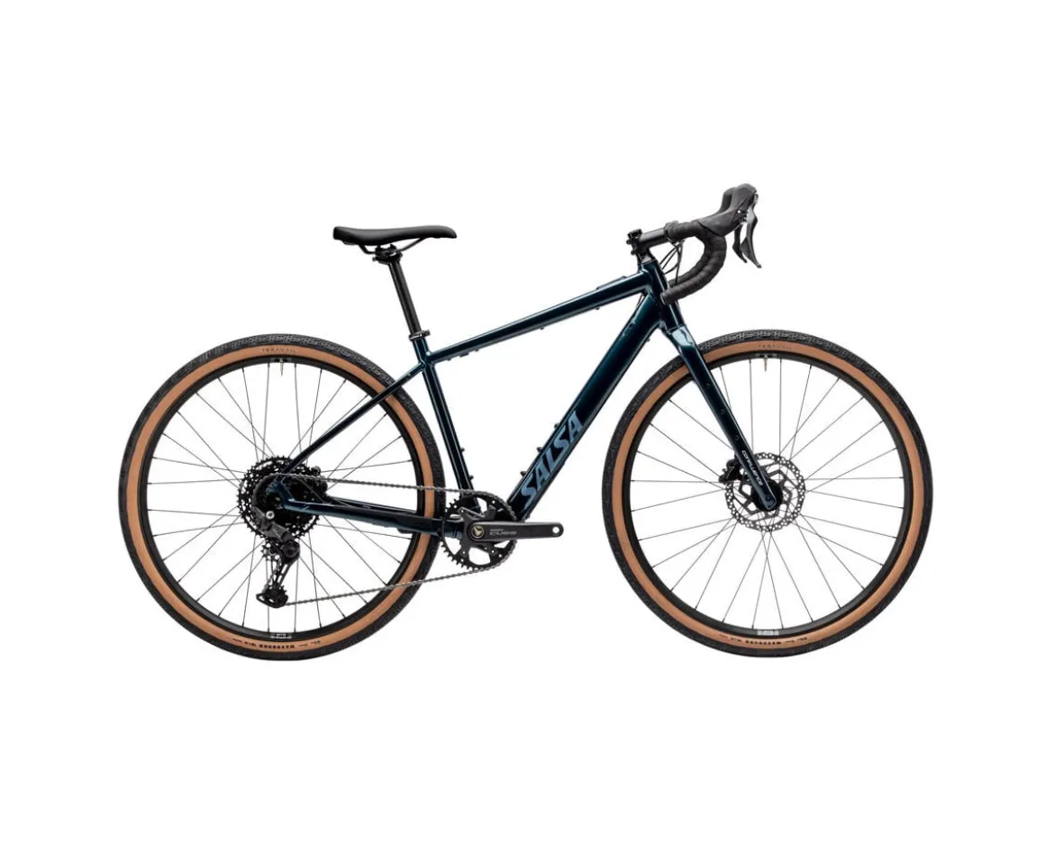 Salsa Confluence Drop Bar Gravel E-Bike (Midnight Blue) (49cm) (Shimano Cues) (1 x 10-Speed)