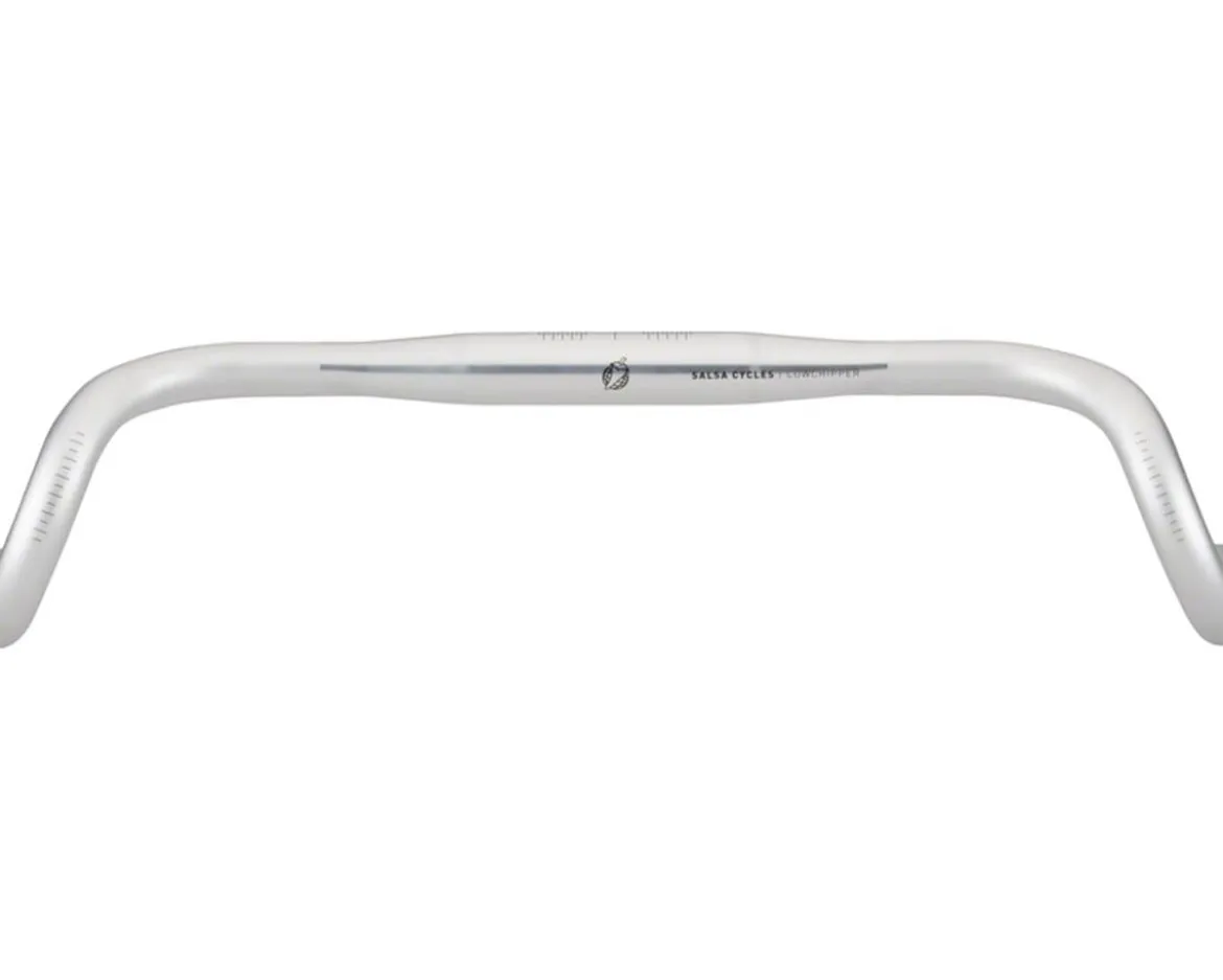 Salsa Cowchipper Deluxe Drop Handlebar (Silver) (31.8mm) (50cm) (24° Flare)