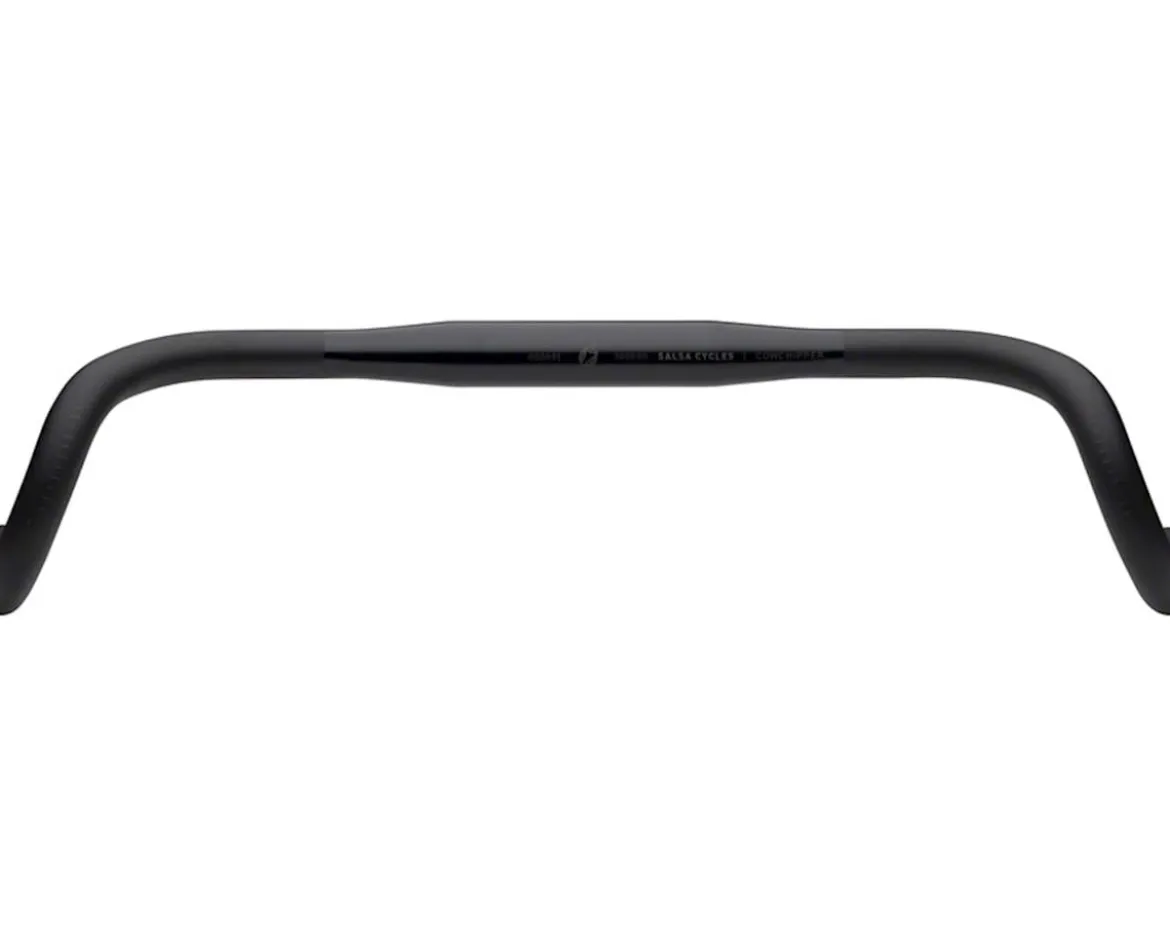 Salsa Cowchipper Deluxe Drop Handlebar (Black) (31.8mm) (50cm) (24° Flare)