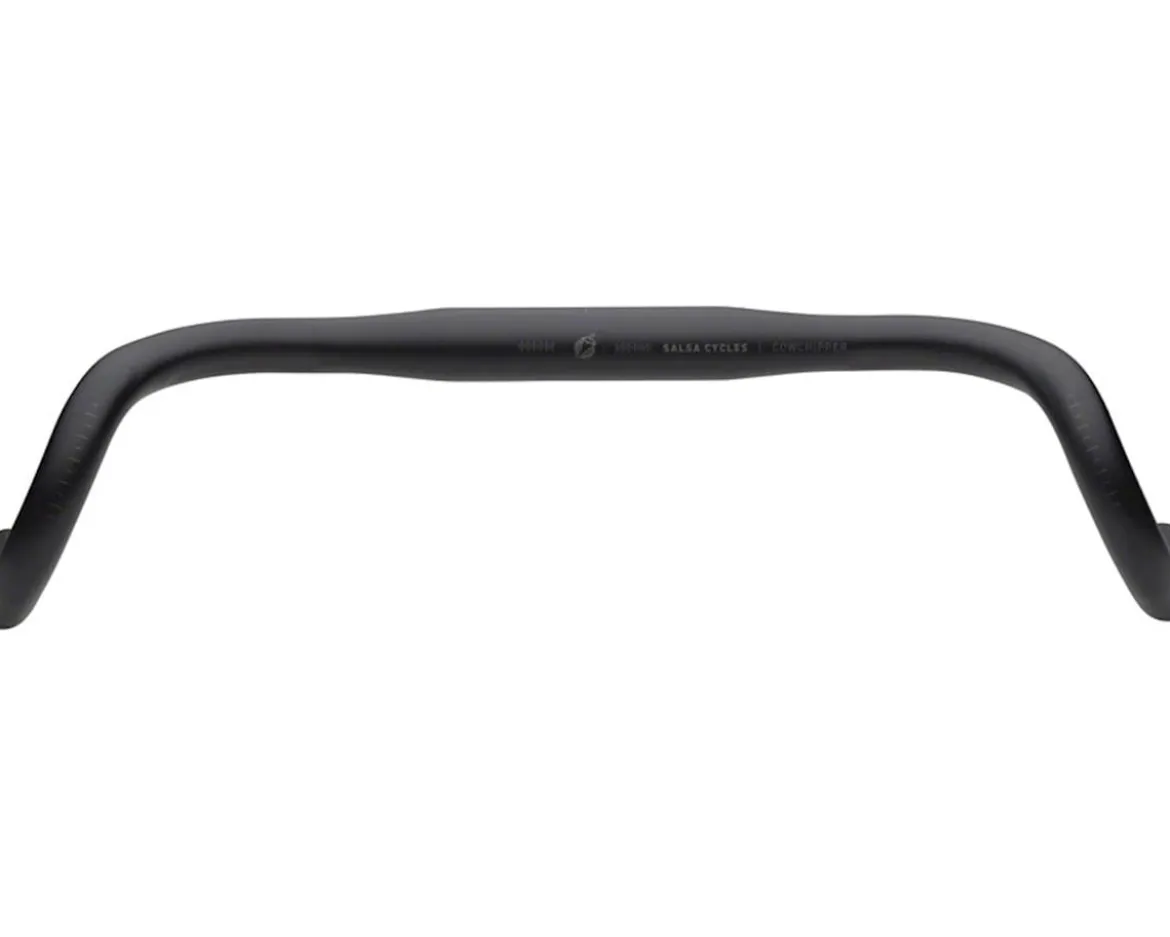 Salsa Cowchipper Drop Handlebar (Black) (31.8mm) (40cm) (24° Flare)