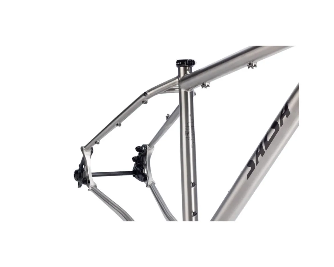 Salsa Fargo Ti Frameset (Brushed Titanium) (M)