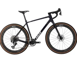 Salsa Flyway C DLX Red XPLR AXS Gravel Bike (Midnight) (S)