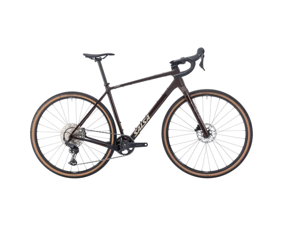 Salsa Flyway C GRX-610 Gravel Bike (Dark Umber) (M)