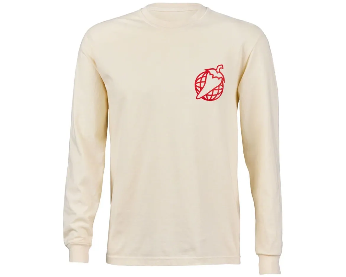 Salsa Logo Long Sleeve T-Shirt (Ivory) (2XL)