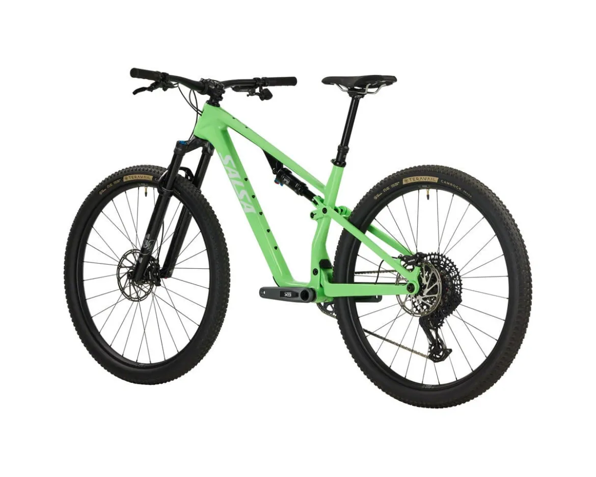 Salsa Spearfish C Deluxe GX AXS Transmission Mountain Bike (Citrus Green) (XL)