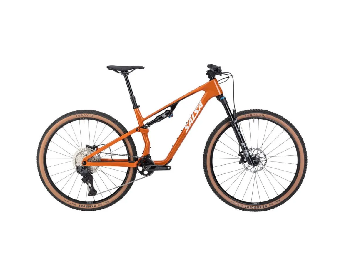 Salsa Spearfish C Deore Di2 Mountain Bike (Amber) (L)
