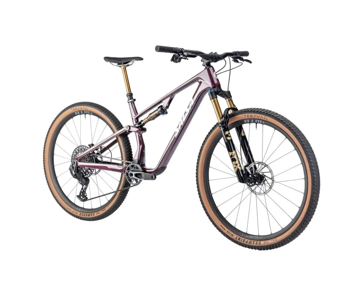 Salsa Spearfish C DLX X0 AXS Transmission Mountain Bike (Deep Orchid Carbon) (XL)