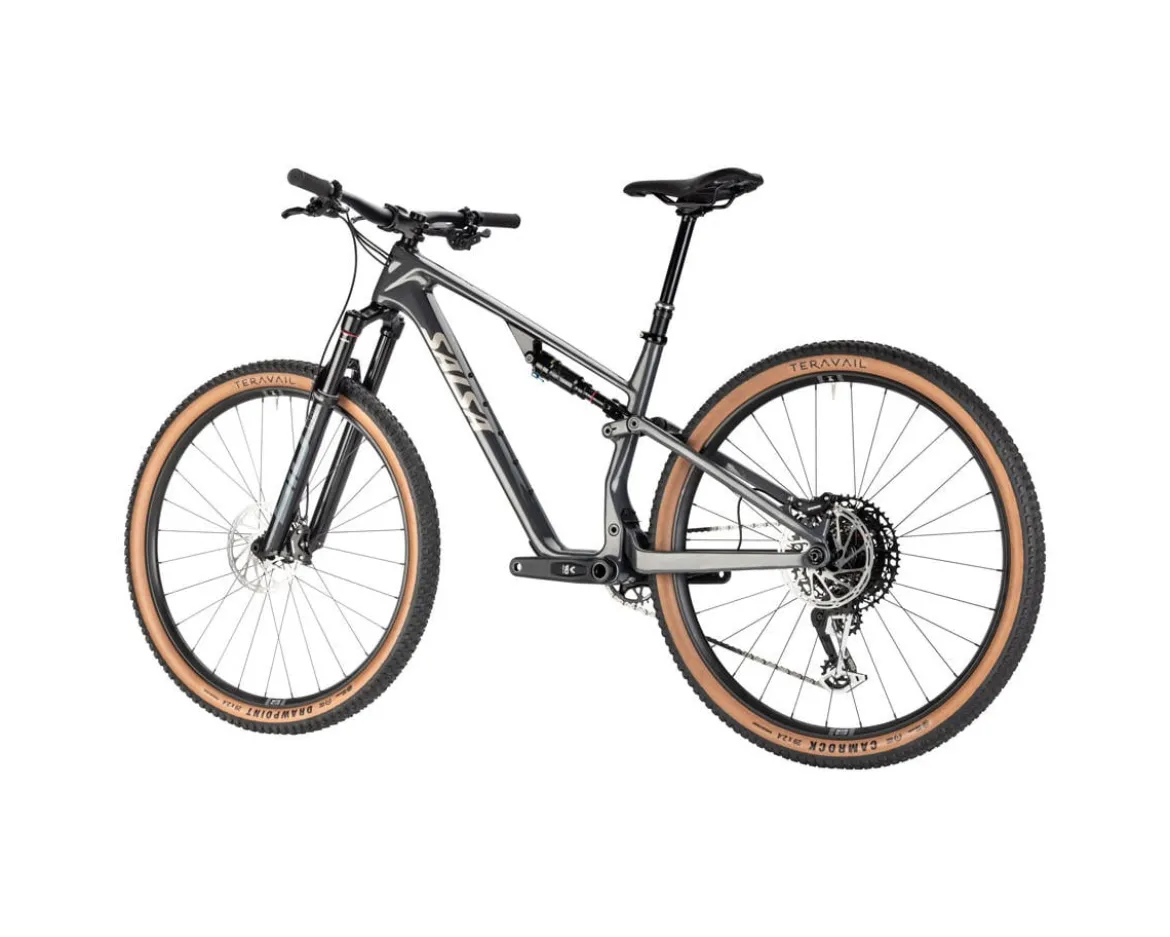 Salsa Spearfish C Eagle 90 Transmission Mountain Bike (Graphite Grey) (M)
