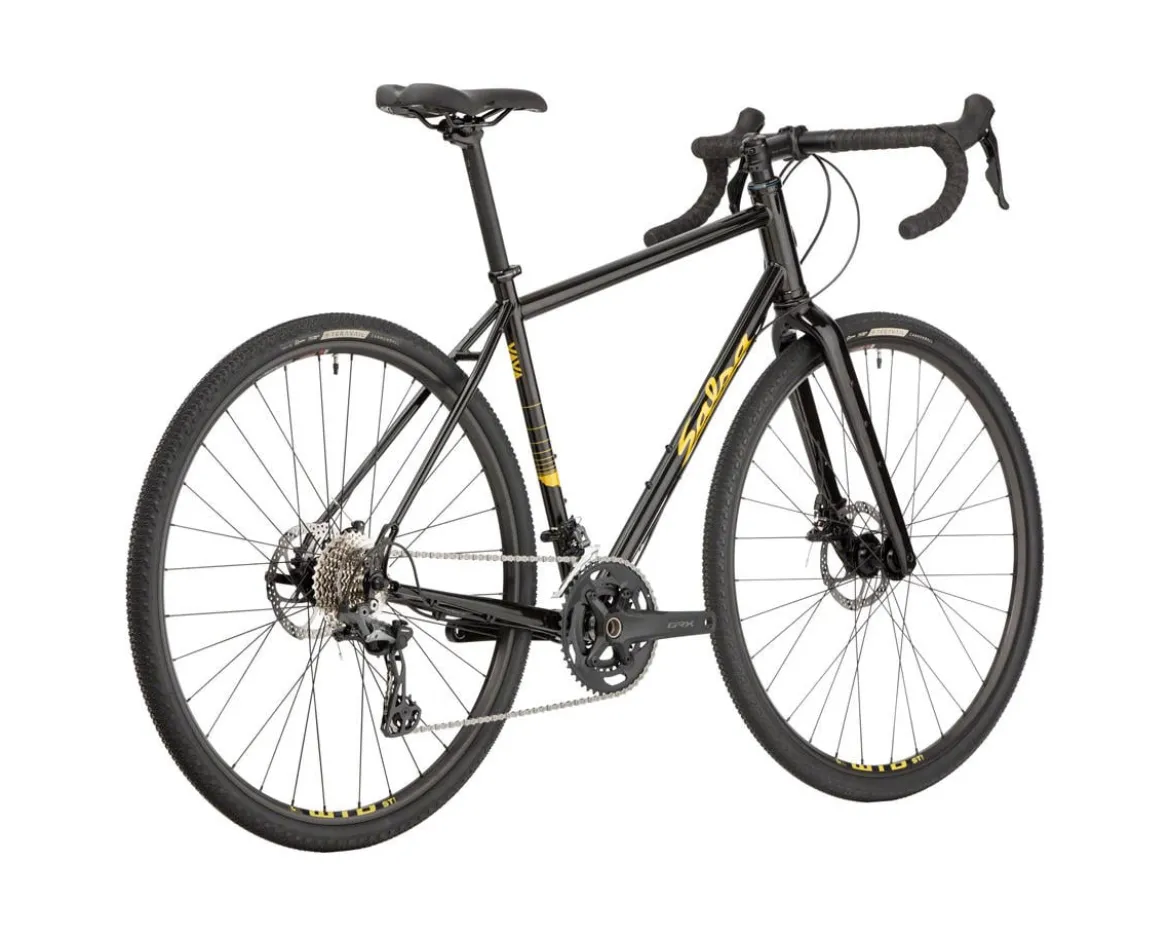 Salsa Vaya GRX 600 Gravel/Touring Bike (Black) (54cm) (Steel) (700c)