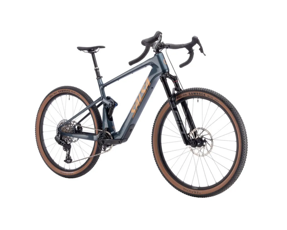 Salsa Wanderosa C Rival GX AXS Transmission (Charcoal) (M)