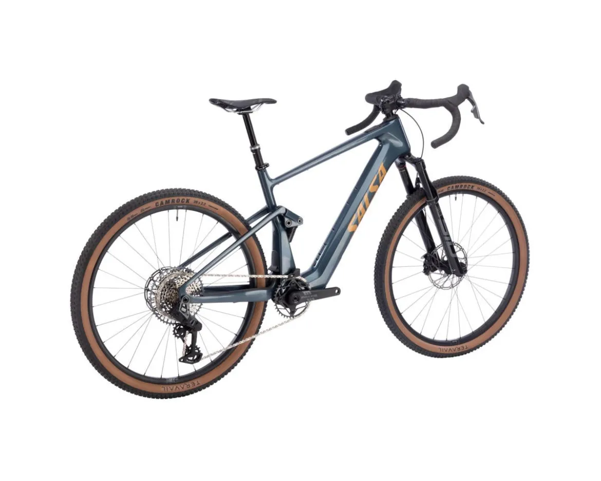Salsa Wanderosa C Rival GX AXS Transmission (Charcoal) (M)
