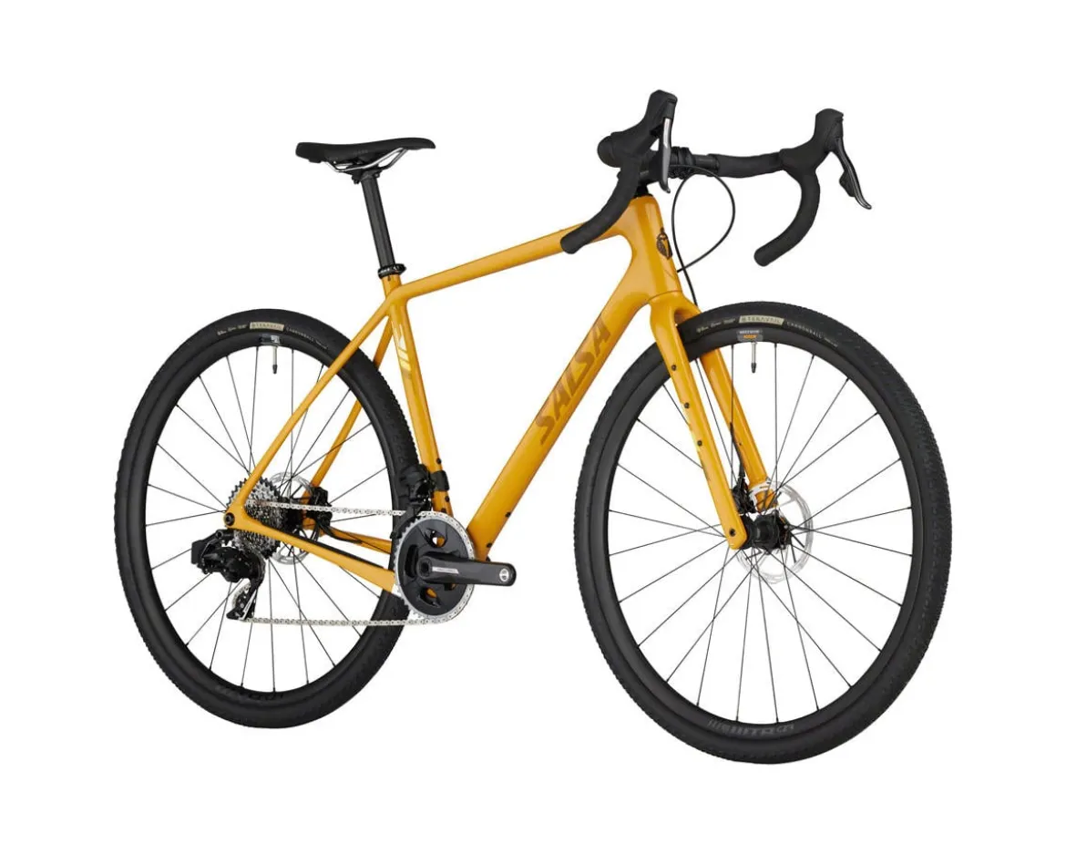 Salsa Warbird C Force AXS Wide (Mustard Yellow) (59cm)