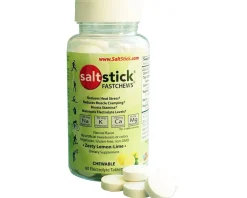 Saltstick Fastchews Chewable Electrolyte Tablets (Zesty Lemon Lime) (1 | 60 Tablet Bottle)