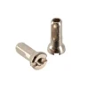 Sapim Brass Polyax Nipples (Silver) (14g/12mm) (Bag of 100)
