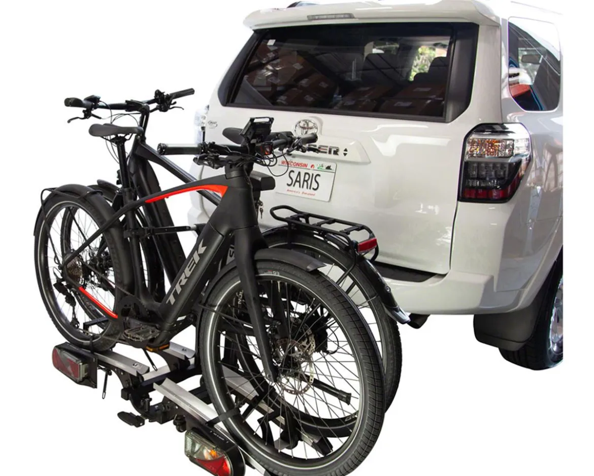 Saris Door County Electric Hitch Rack (Silver) (2 Bikes) (2" Receiver)