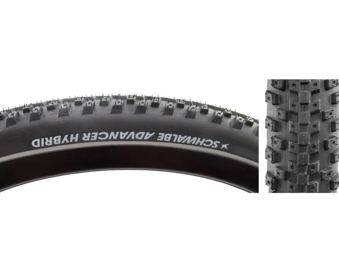 Schwalbe Advancer Hybrid Tire (Black/Reflex) (27.5") (2.35") (Wire Bead)