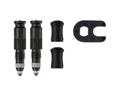 Schwalbe Clik Conversion Kit For Presta Valves (Black) (Pair)
