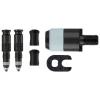 Schwalbe Clik Conversion Kit For Presta Valves w/ Clik Pump Head Adapter (Black) (Pair)