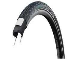 Schwalbe Delta Cruiser Plus Tire (Black/Reflective) (Wire) (Green Compound) (PunctureGuard) (E25) (26") (1.75")