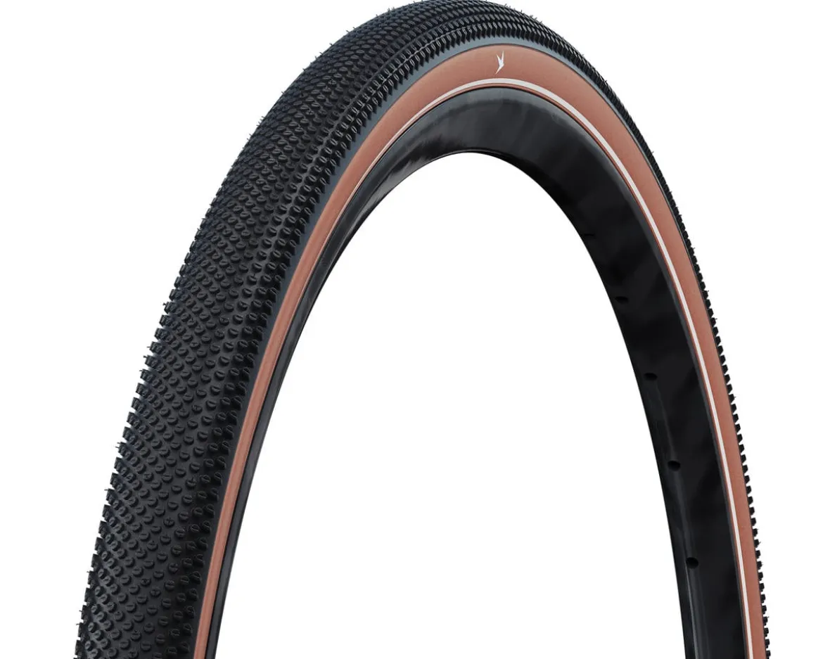 Schwalbe G-One Allround Tubeless Gravel Tire (Bronze/Reflex) (700c) (57mm) (Addix Green/RaceGuard) (Performance Line)