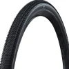 Schwalbe G-One R Tubeless Gravel Tire (Black) (700c) (40mm) (Addix Green/RaceGuard) (Performance Line)