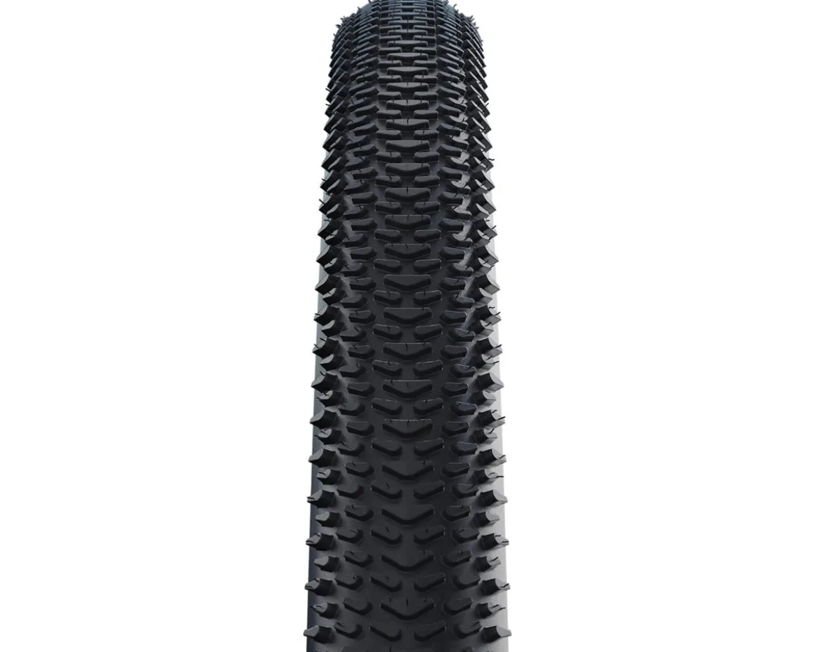 Schwalbe G-One R Tubeless Gravel Tire (Black) (700c) (40mm) (Addix Green/RaceGuard) (Performance Line)