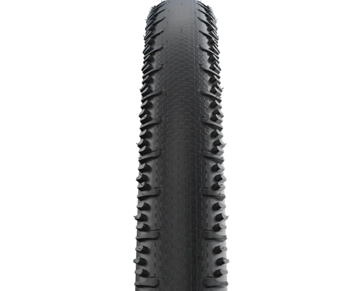 Schwalbe G-One RS Tubeless Gravel Tire (Black) (700c) (50mm) (Addix Green/Race Guard)