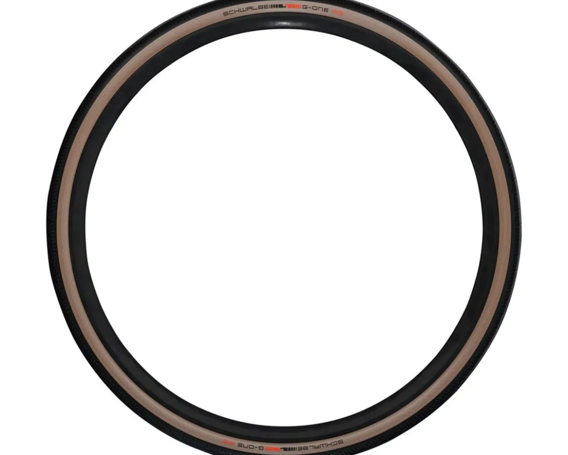 Schwalbe G-One RS Tubeless Gravel Tire (Tanwall) (700c) (40mm) (Addix Race/Super Race)