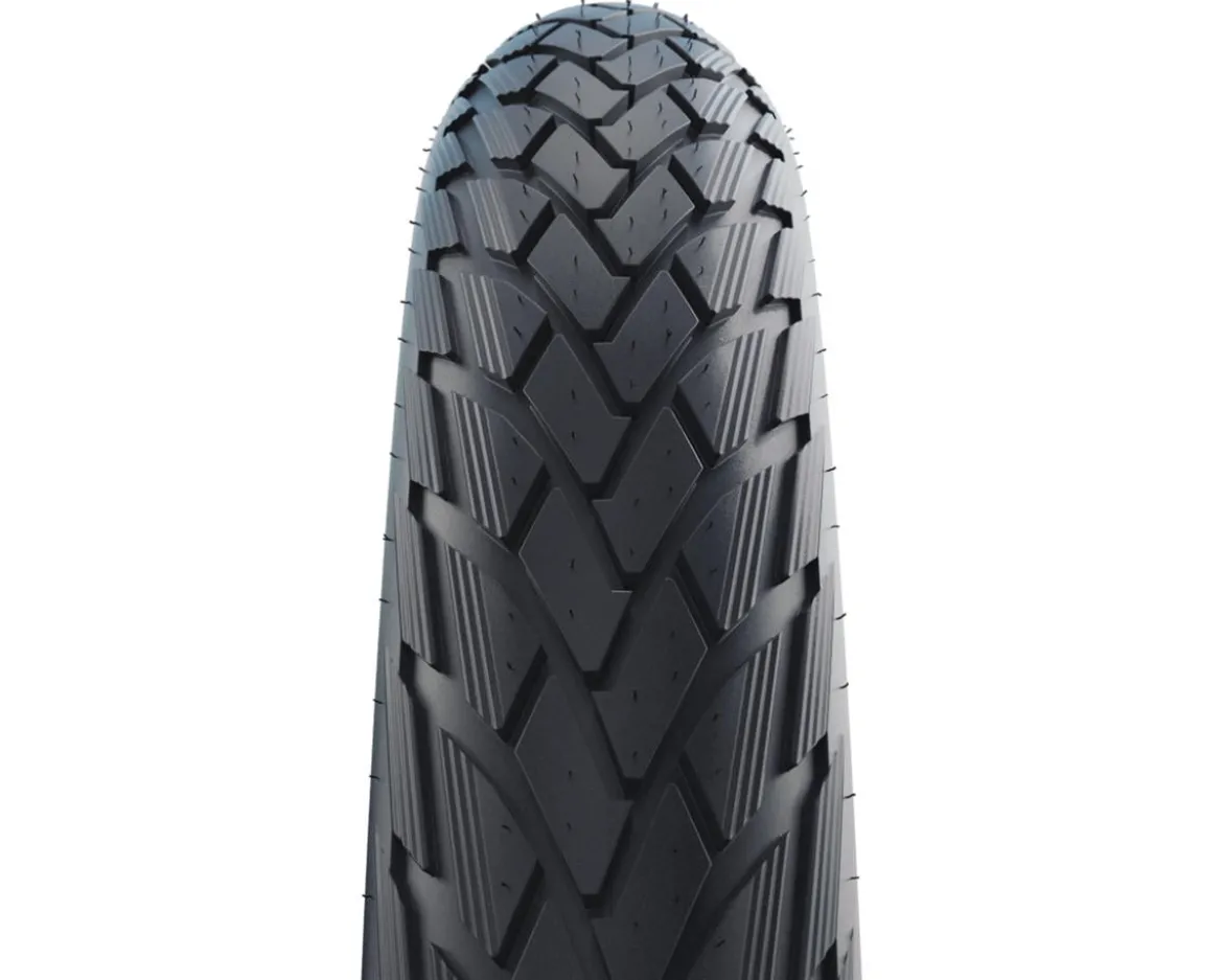 Schwalbe Green Marathon Touring/City Tire (Black/Reflex) (700c) (32mm) (Wire) (Addix Eco/GreenGuard)
