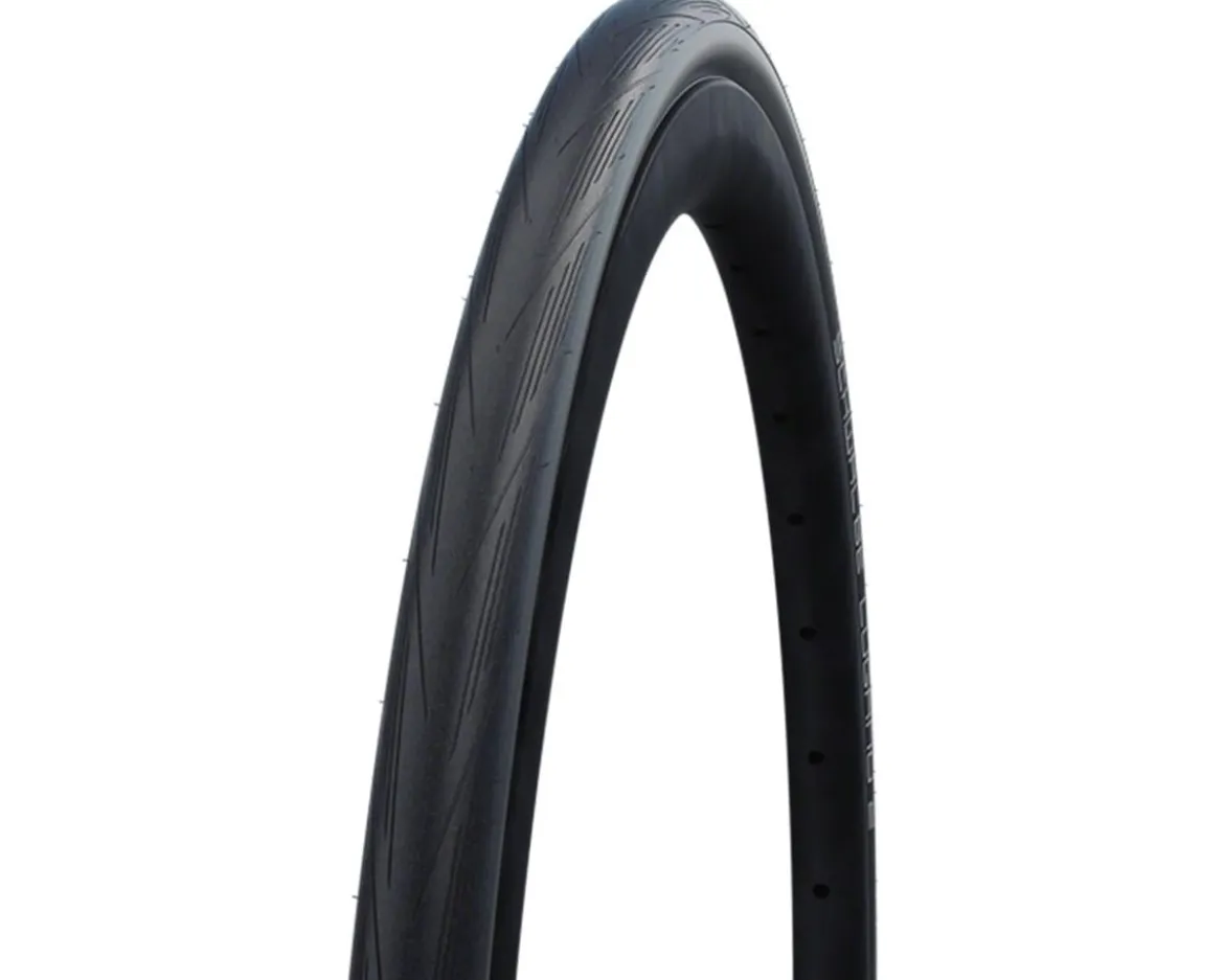 Schwalbe Lugano II Road Tire (Black) (700c) (23mm) (Wire) (Silica/K-Guard)
