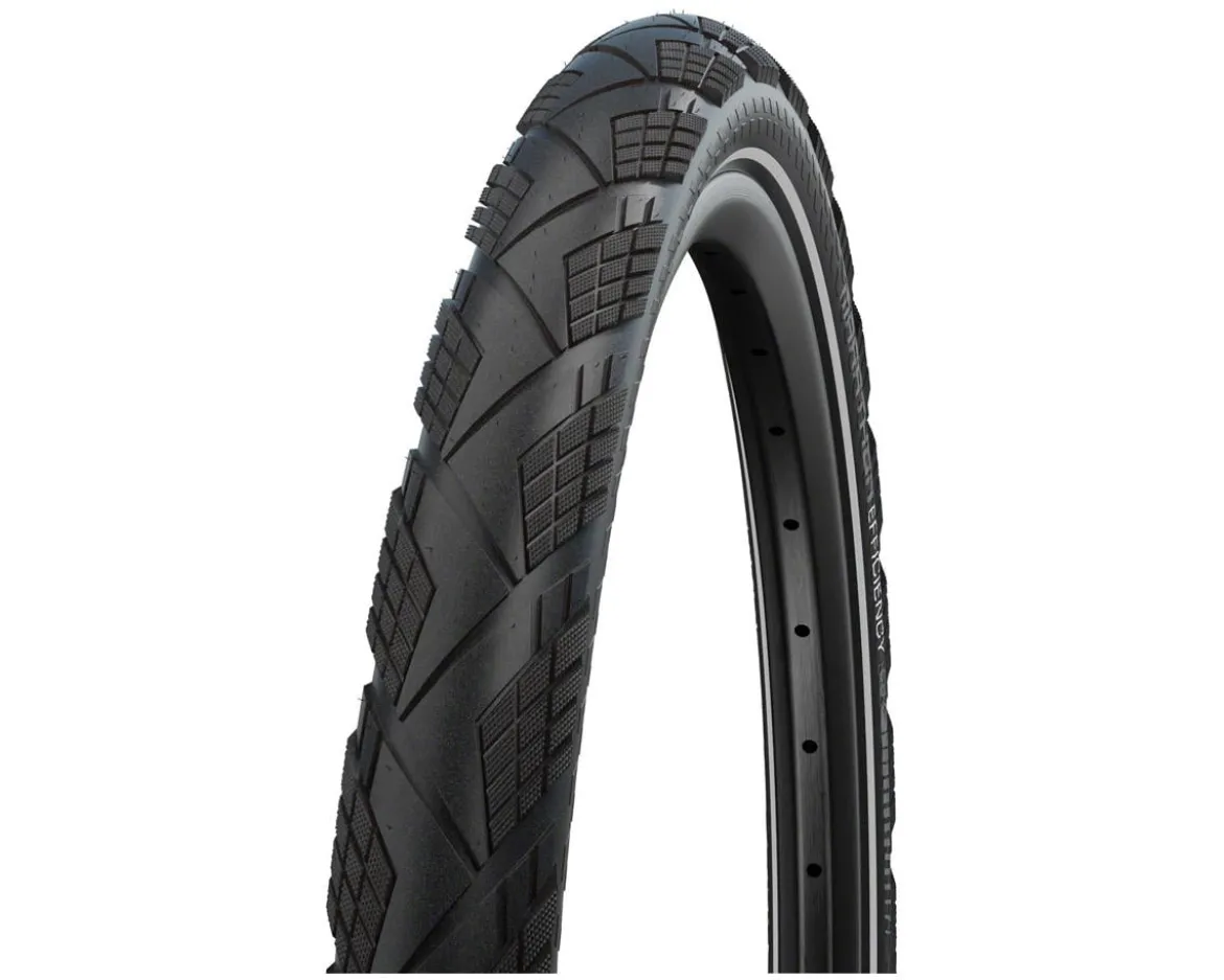 Schwalbe Marathon Efficiency Tire (Black/Reflective) (Folding) (700c) (45mm) (SuperRace/V-Guard) (E50)