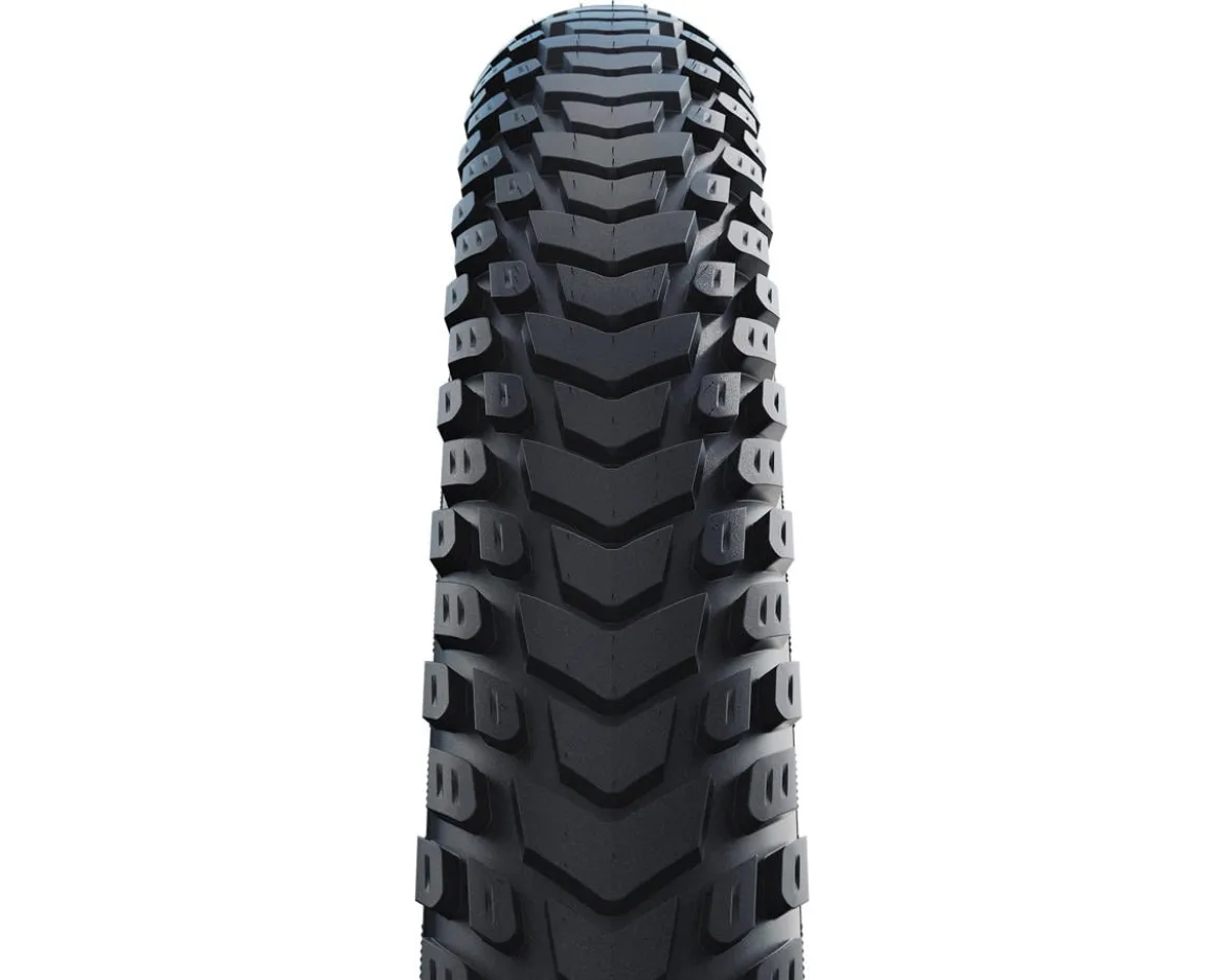 Schwalbe Marathon Mondial Touring Tire (Black/Reflex) (700c) (47mm) (Wire) (RaceGuard/Addix Green)