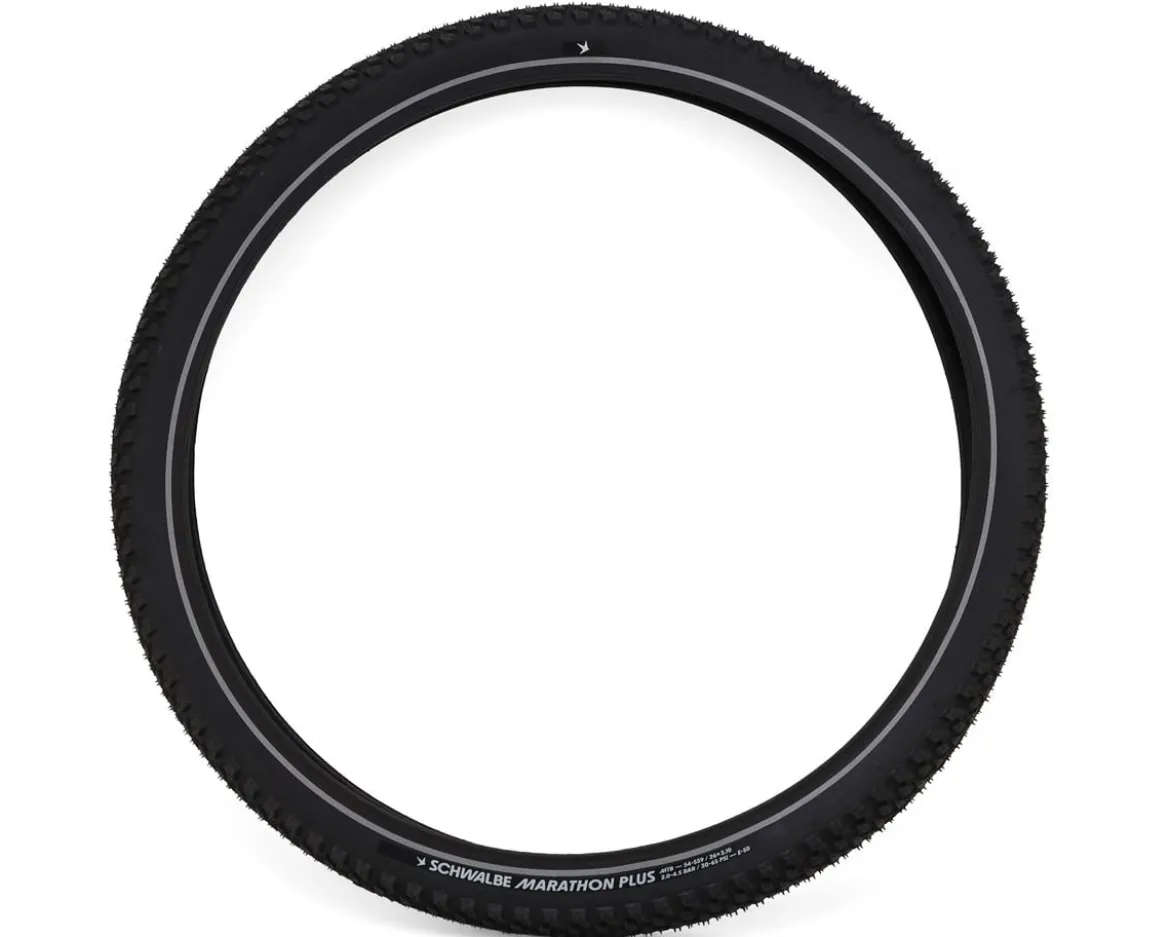 Schwalbe Marathon Plus MTB Tire (Black/Reflective) (26") (2.1") (Wire Bead) (Addix/SmartGuard) (E50)
