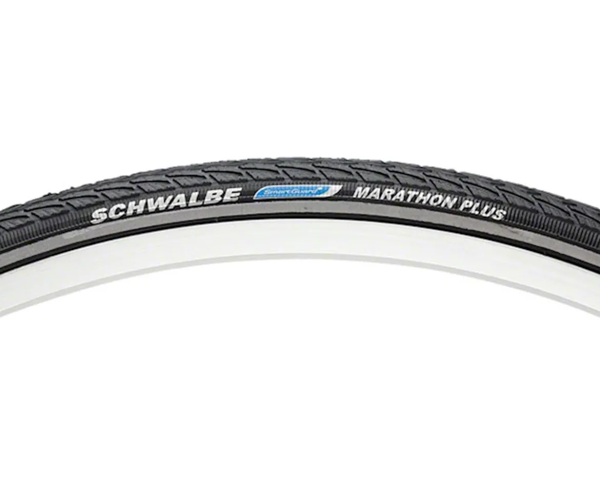 Schwalbe Marathon Plus Tire (Black/Reflex) (700c) (25mm) (Wire) (Addix/SmartGuard)