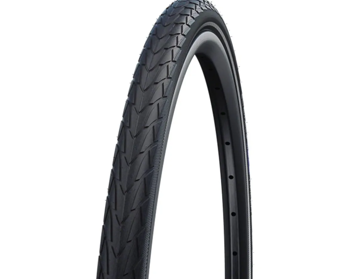 Schwalbe Marathon Racer City Tire (Black/Reflective) (700c) (38mm) (Addix/RaceGuard) (E25)