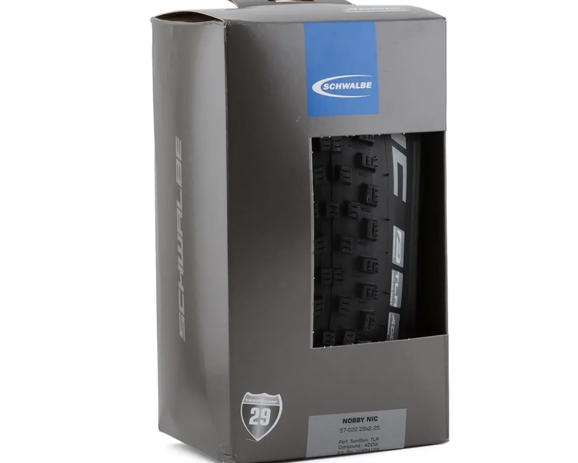 Schwalbe Nobby Nic HS463 Addix Tubeless Tire (Black) (29") (2.25") (Addix/TwinSkin)