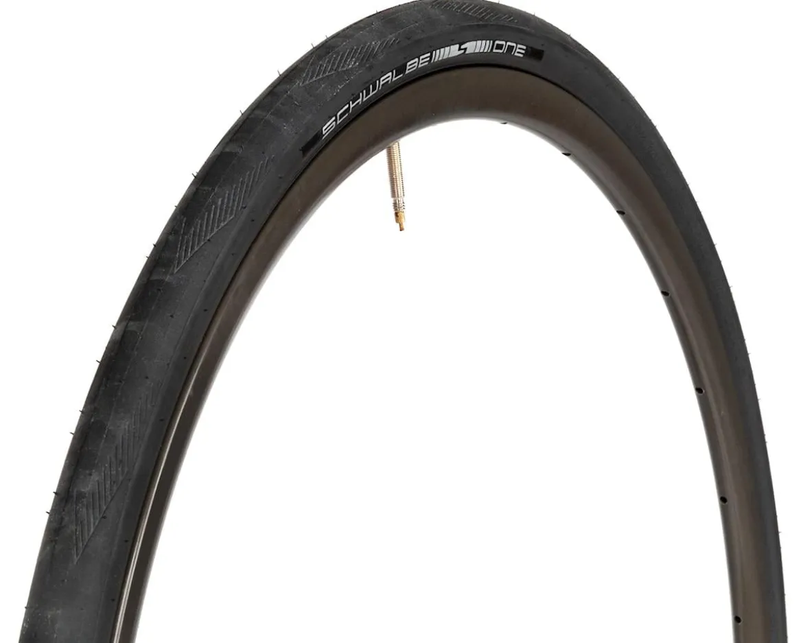 Schwalbe One Tubeless Road Tire (Black) (700c) (30mm) (Addix/RaceGuard) (Performance Line)