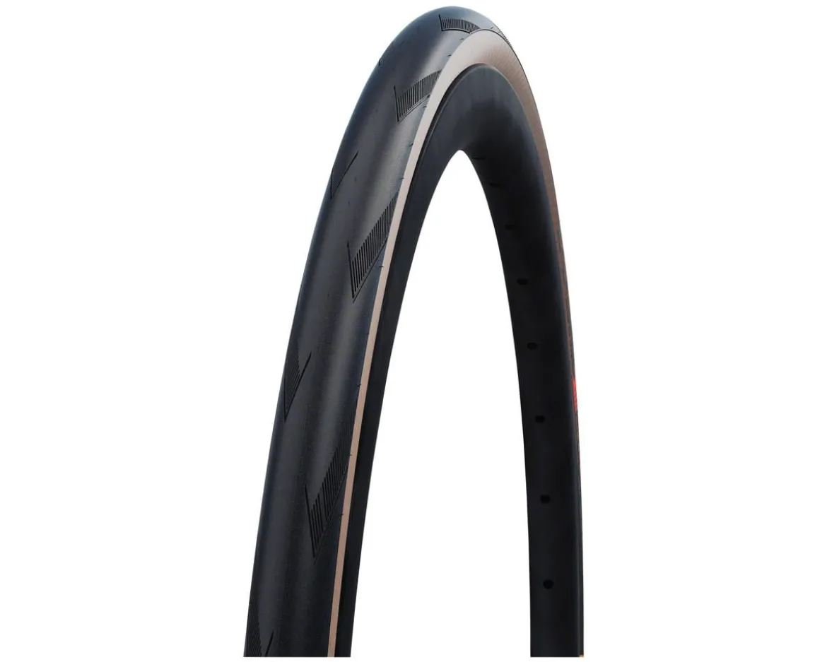 Schwalbe Pro One Tubeless Road Tire (Black/Transparent) (700c) (30mm) (Super Race/V-Guard)