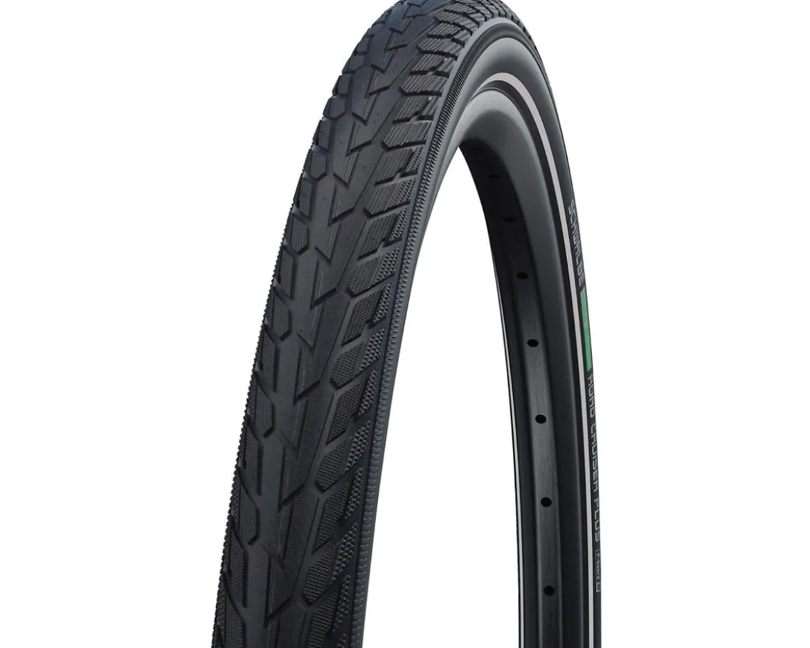 Schwalbe Road Cruiser Plus Tire (Black/Reflective) (PunctureGuard) (700c) (35mm) (Green Compound) (E25)