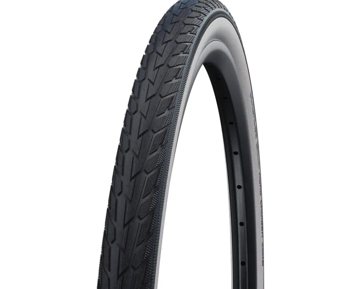 Schwalbe Road Cruiser Tire (Whitewall/Black) (26") (1.75") (Wire Bead) (Green/K-Guard)