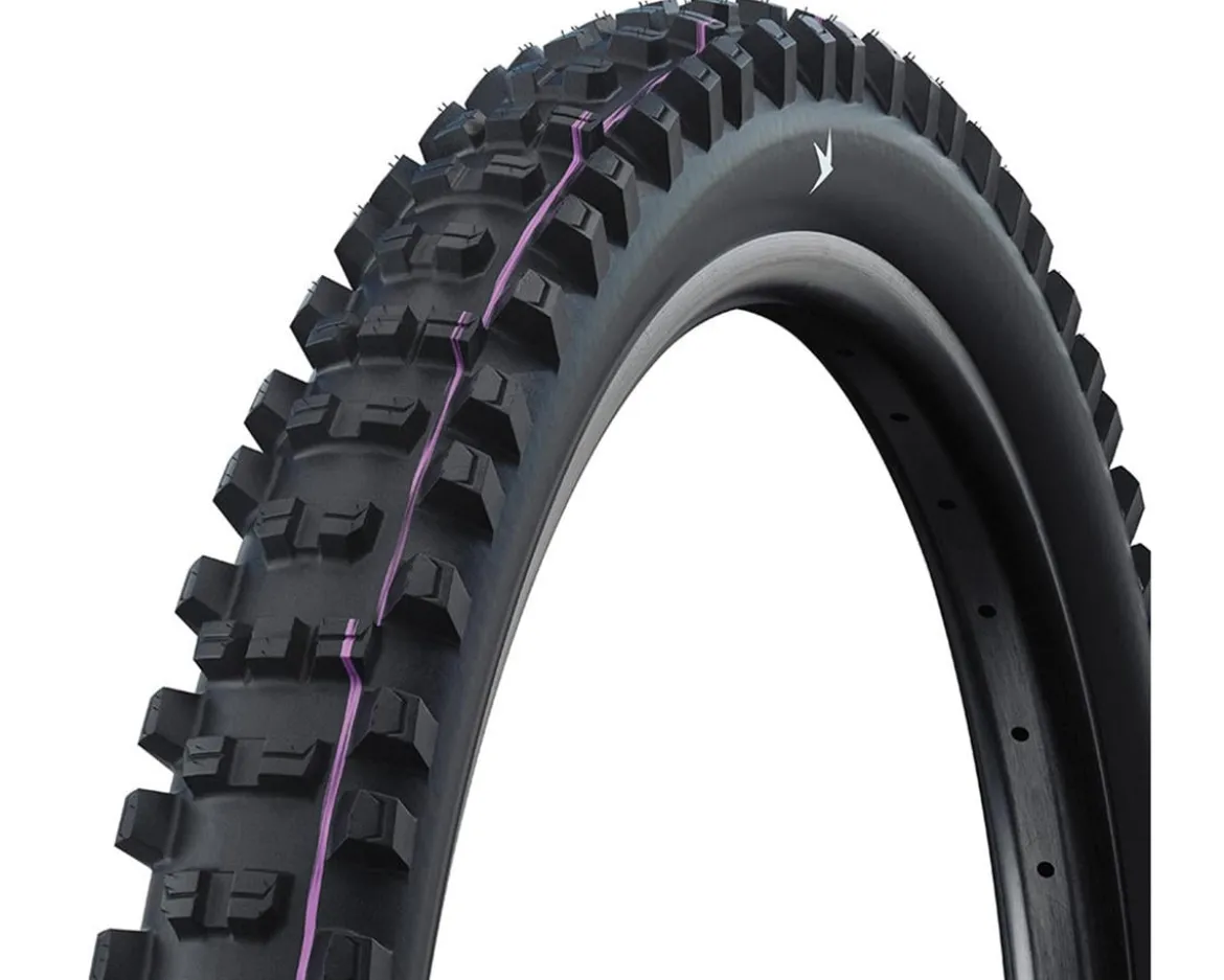 Schwalbe Shredda Rear eMTB Tubeless Mountain Tire (Black) (27.5") (2.5") (Ultra Soft/Gravity PRO) (Radial)